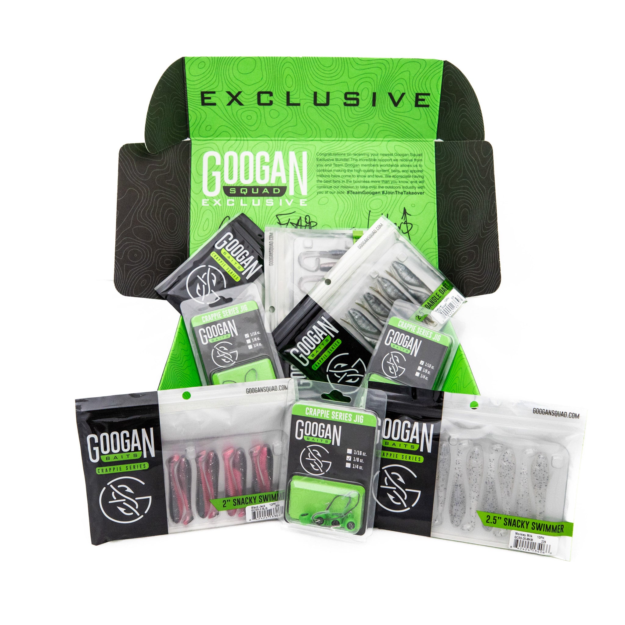 black box fishing the trigger Crappie Crusher Bundle – Googan Squad