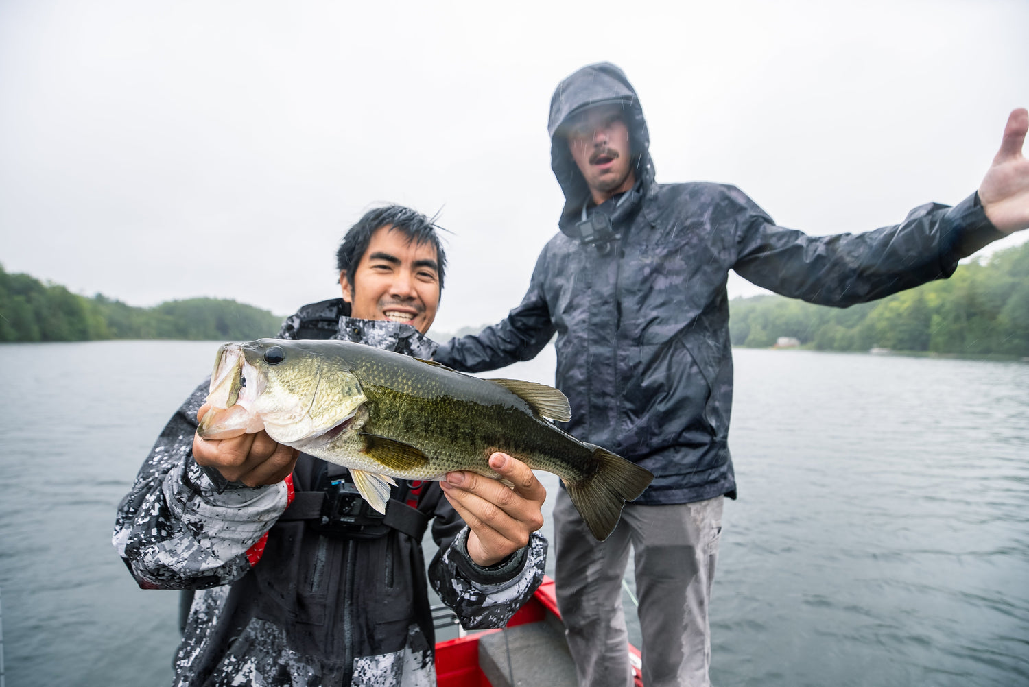 How to Catch Bass in the Rain