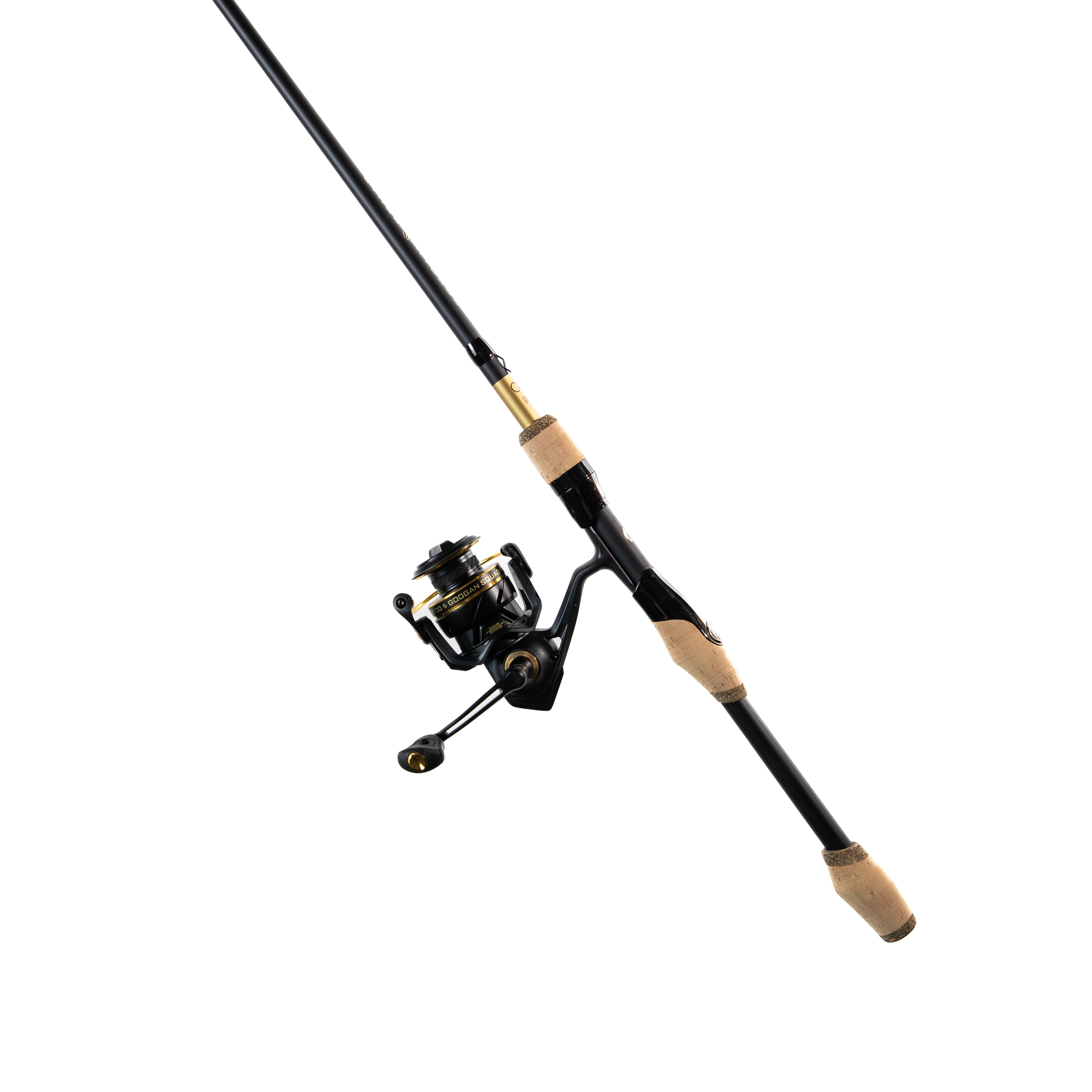 favorite fishing googan spinning combo stores Green Series Go-To Squad Medium Heavy power to handle a variety of lures Spinning Combo Googan Squad Rod