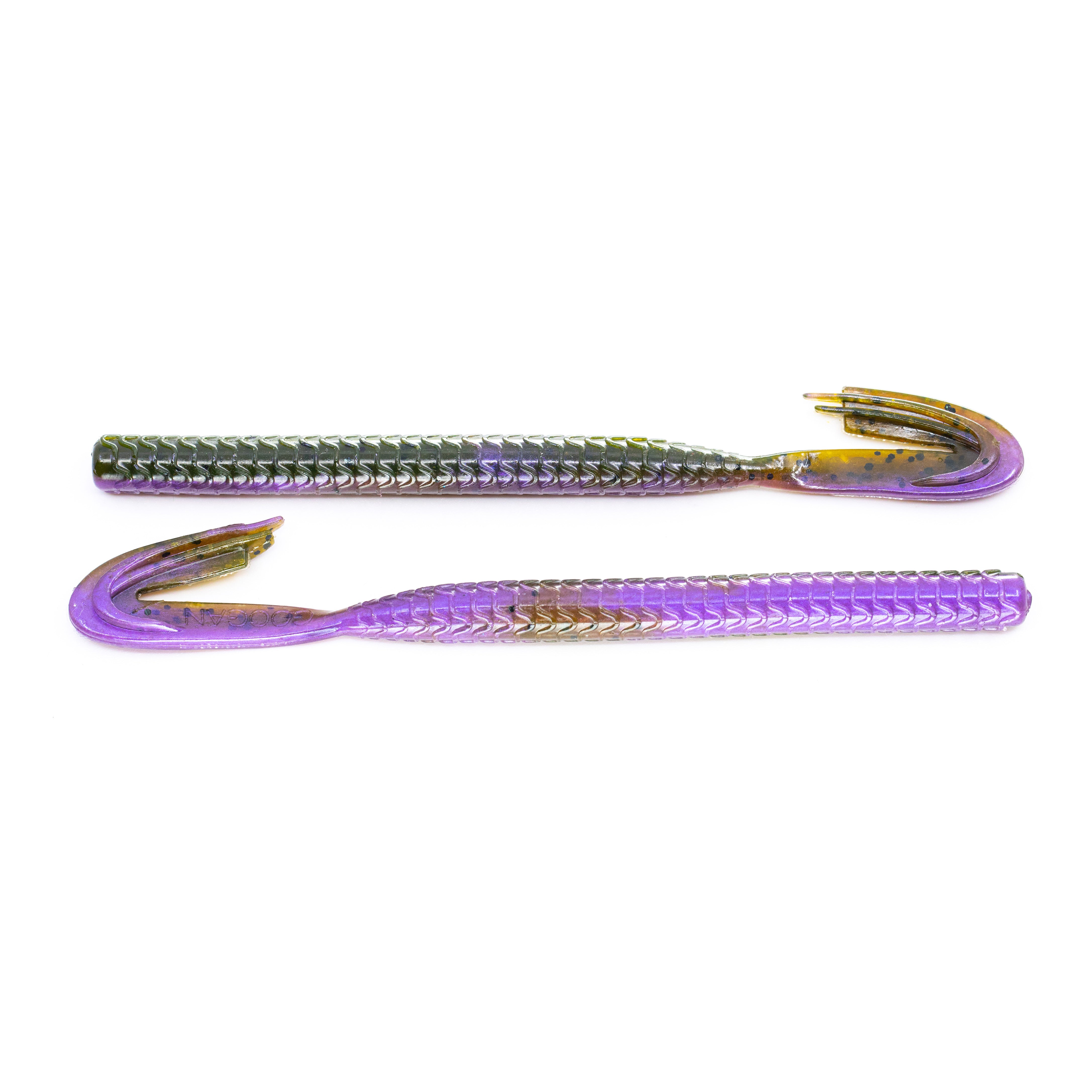 Googan Squad Blazin' Worm XL – V-ridge Double-flange worm for bass