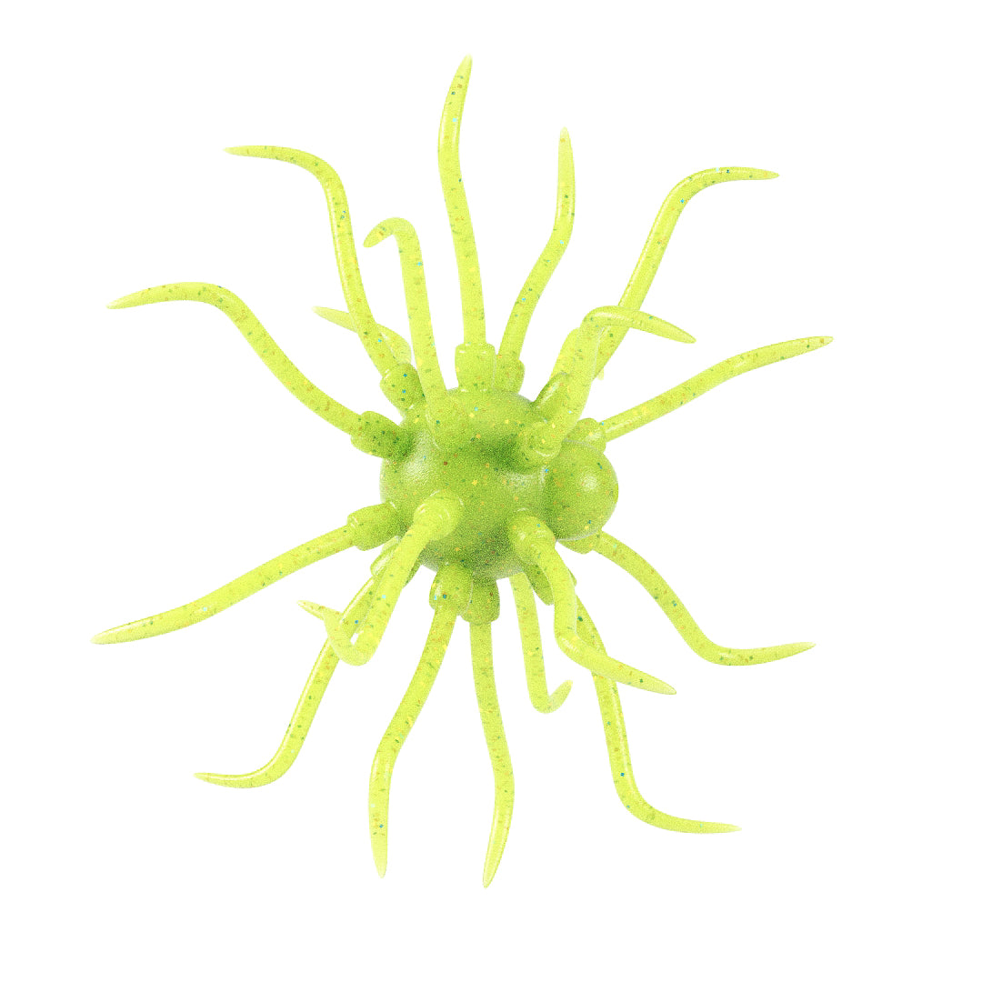 Googan Baits Booger urchin bait in Hot Mustard