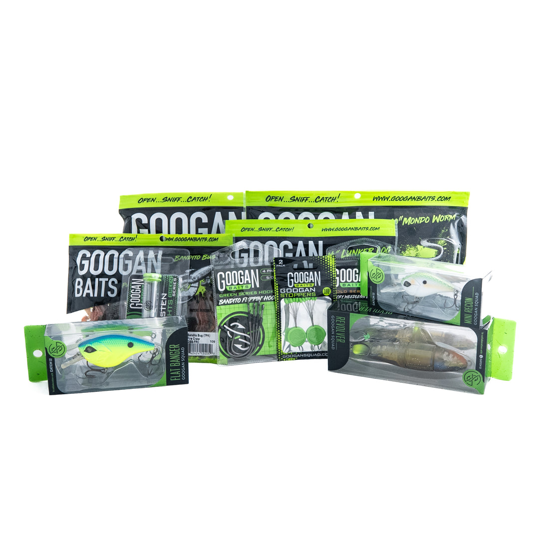 GOOGAN BAITS LUNKER LOG RESERVE Limited Edition OG GOOGAN 8pk 5 GOOGAN BAITS LUNKER LOG RESERVE Limited Edition OG GOOGAN 8pk 5