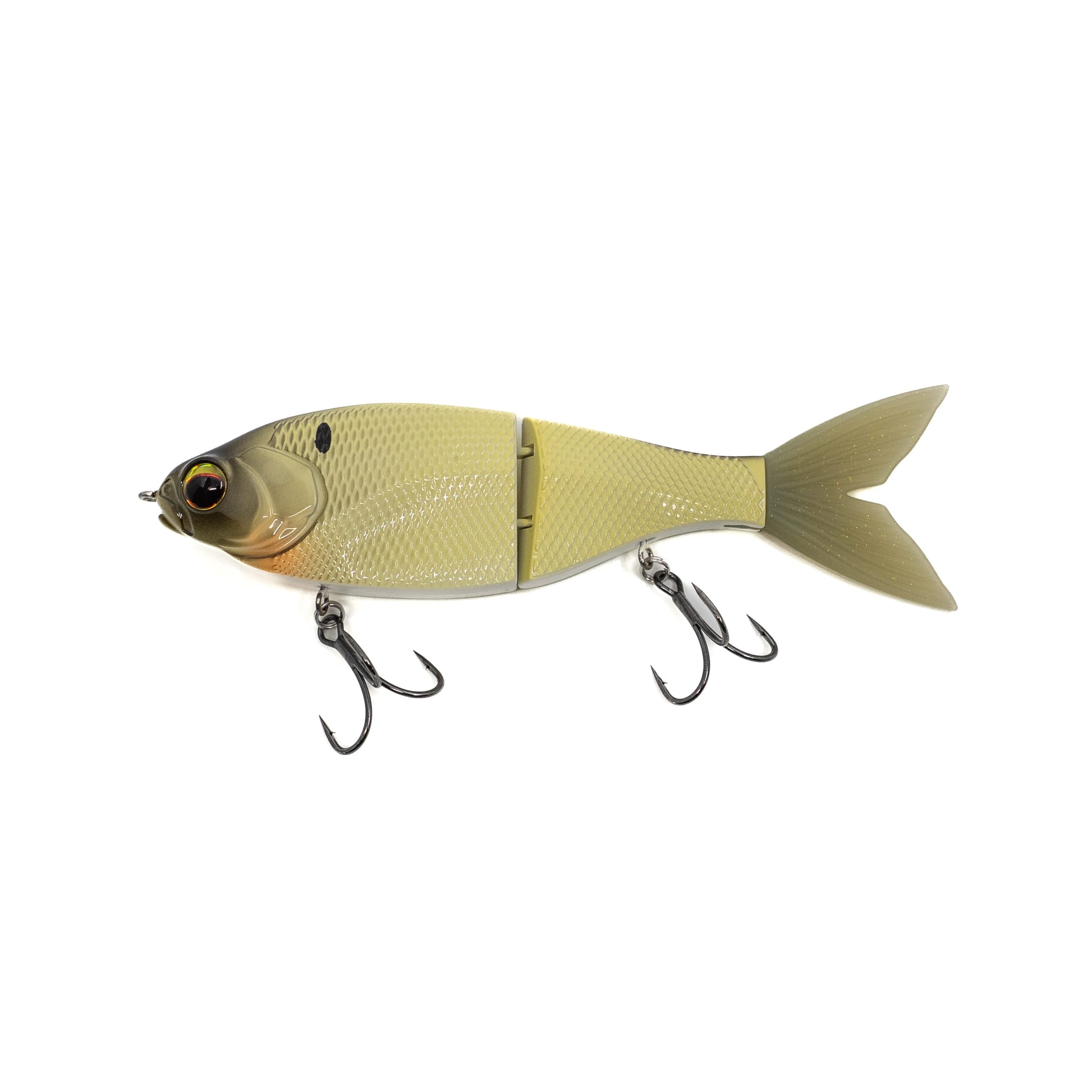 feelfree big fish vs lure Glizzy Glide 6" Golden Shiner