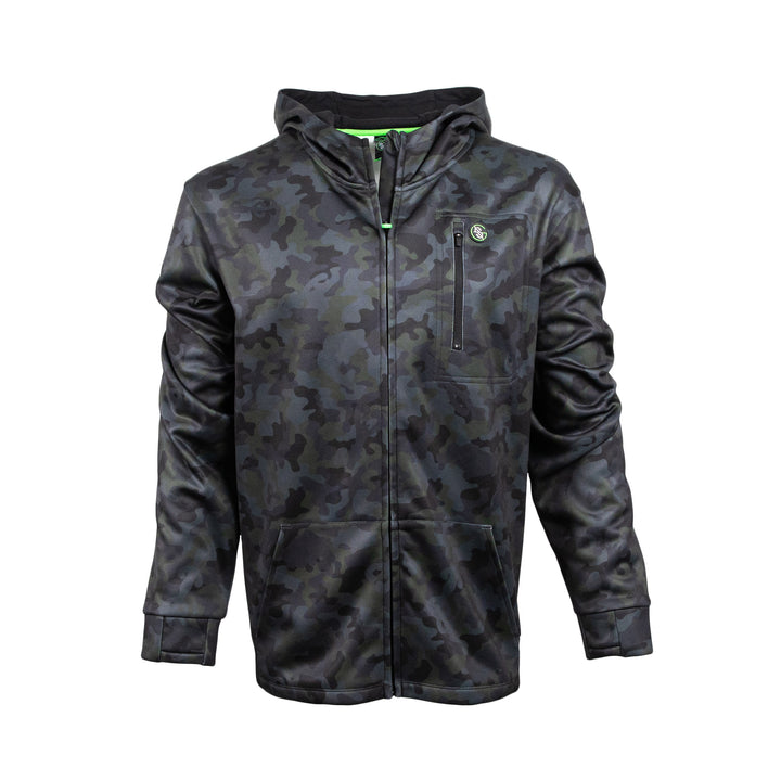 Blackout Bassin' Camo Zip Hoodie