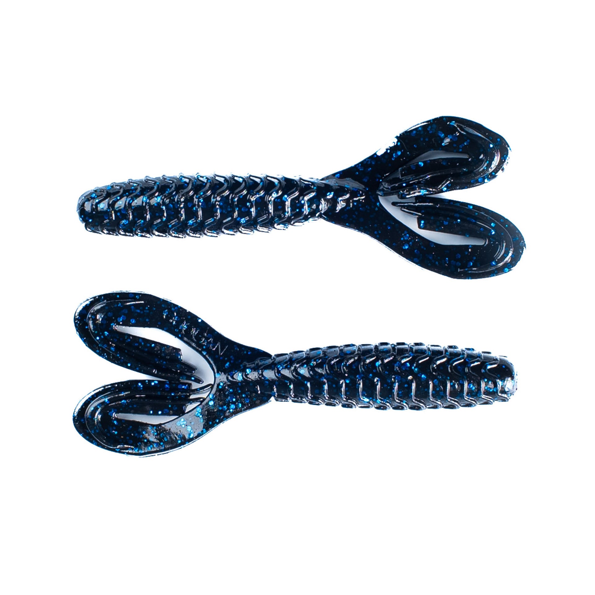 Googan Baits Love Grub Black Blue Flake