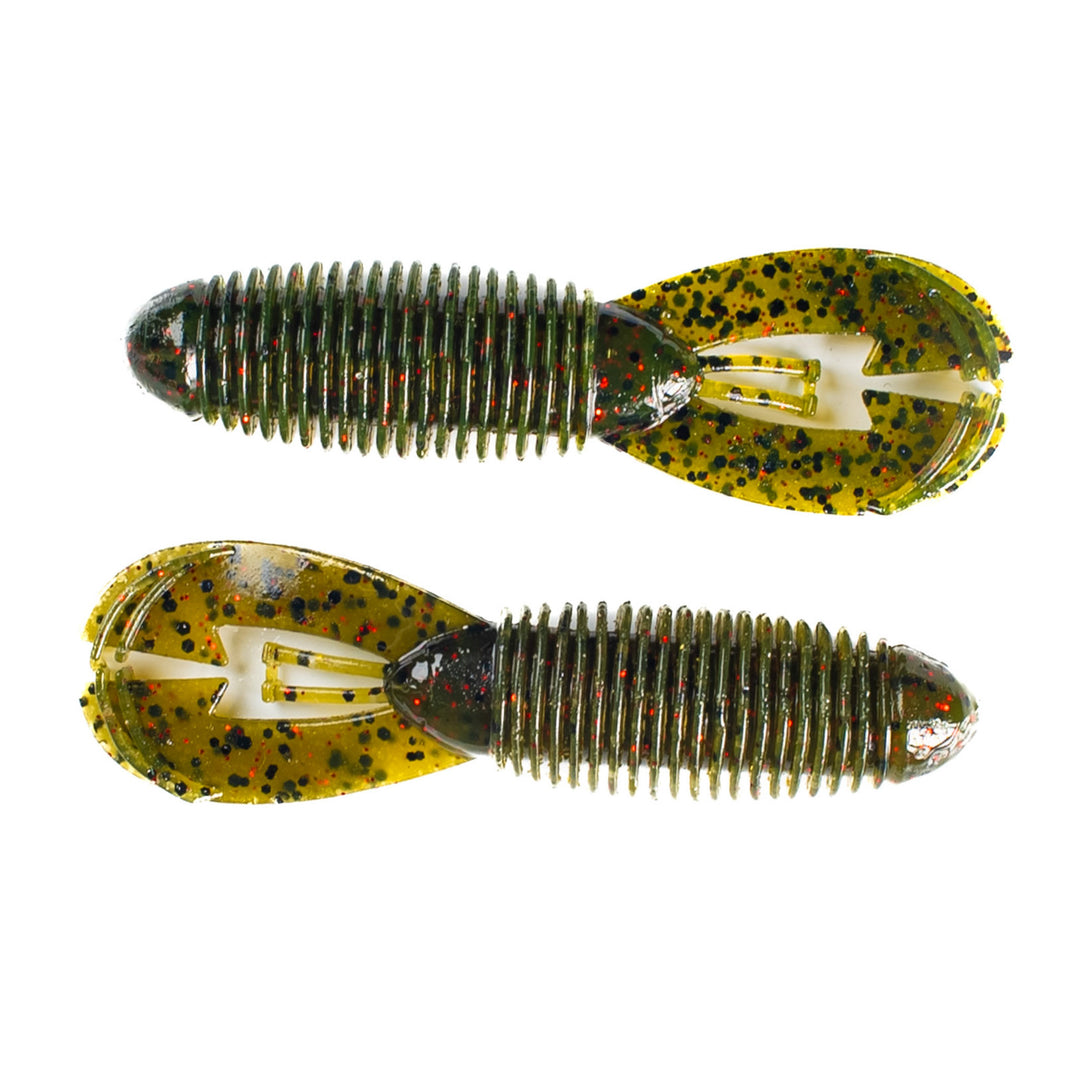 Googan Bandito Bug 4'' Junebug 7pk Soft Plastic Fishing Lure 