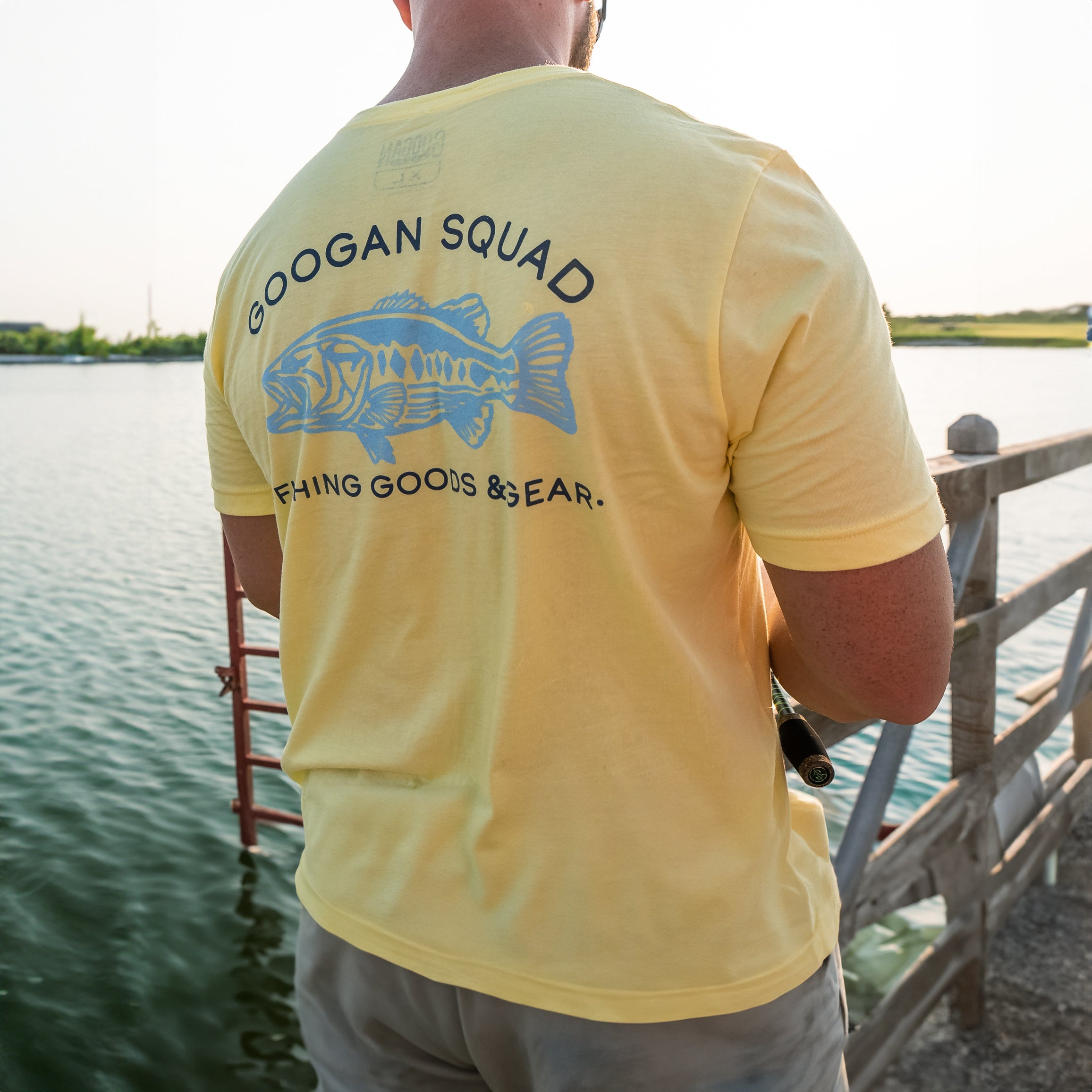 New Shirt Googan Squad Fishing Baits Logo Men's T-Shirt USA Size S to 5XL