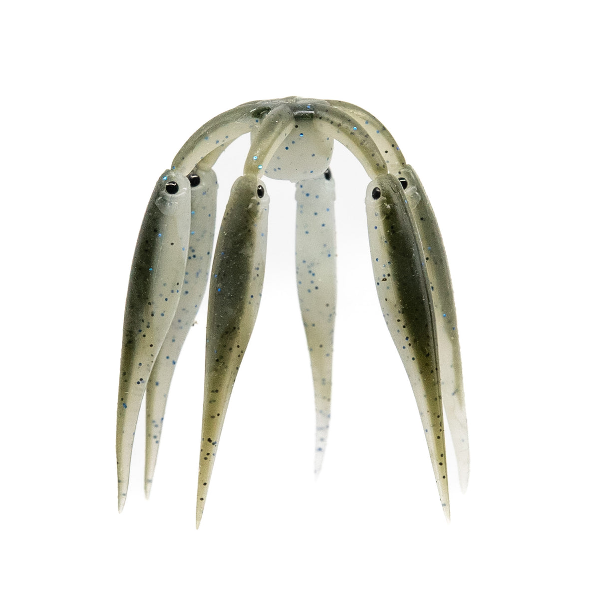 Googan Baits Schooler six-minnow soft bait in Electric Shad