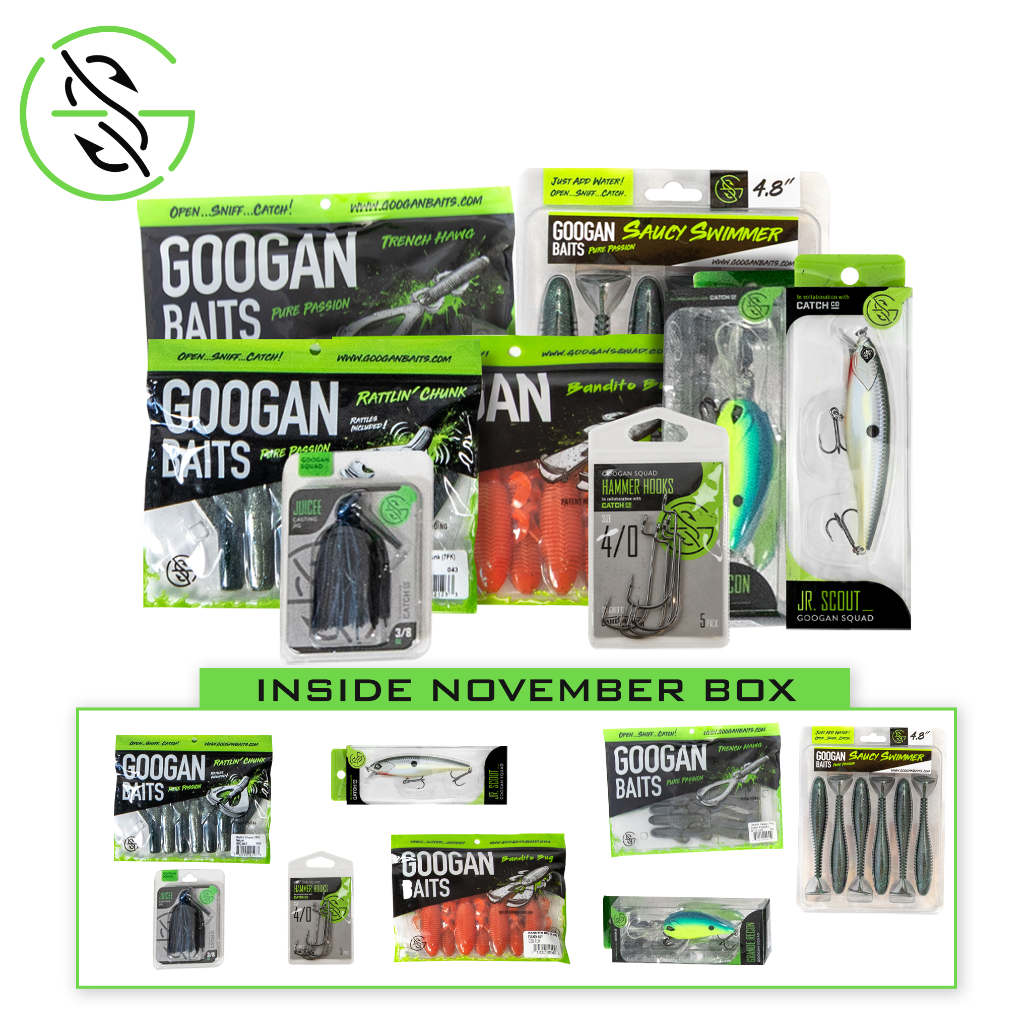 Googan Squad Monthly Tackle Subscription