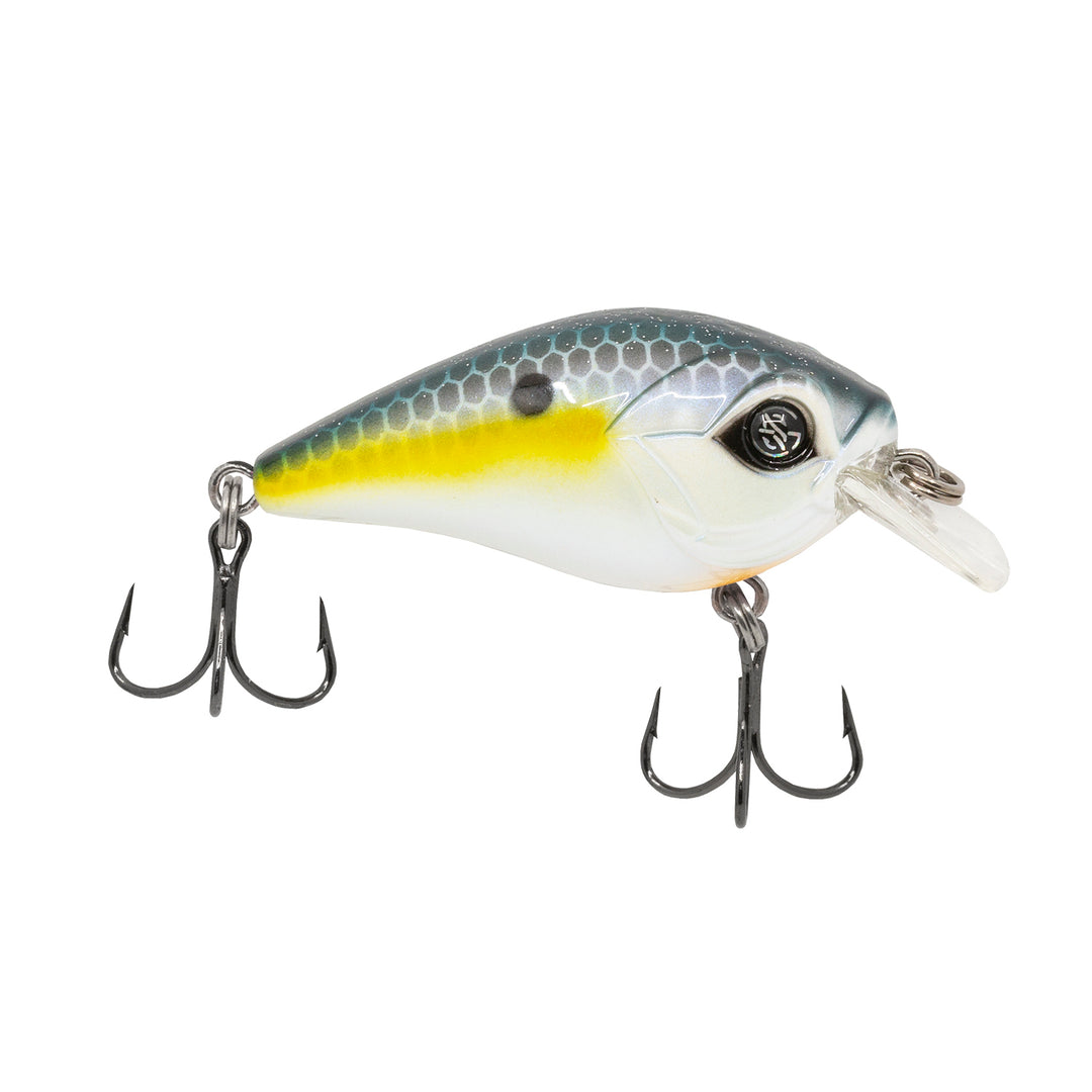 Googan Squad Happy Trailer, 4in, White Pearl Shad 
