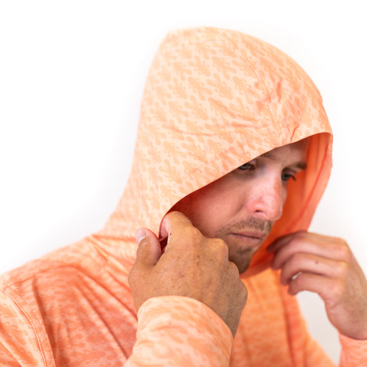 Peachy Bandito Hooded Long-Sleeve