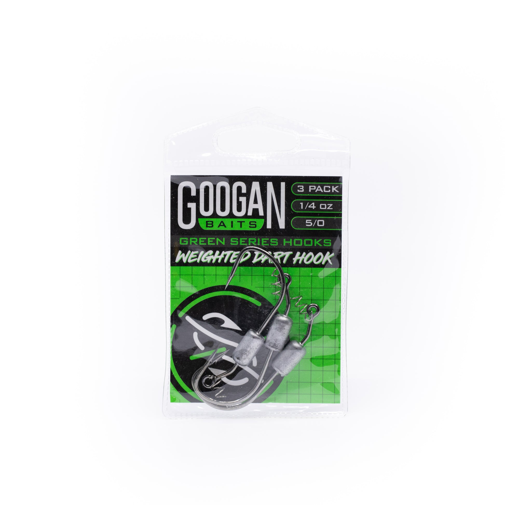 Googan Squad Weighted Dart Hook, Size 5/0, Metal Googan Squad Weighted Dart Hook, Size 5/0, Metal