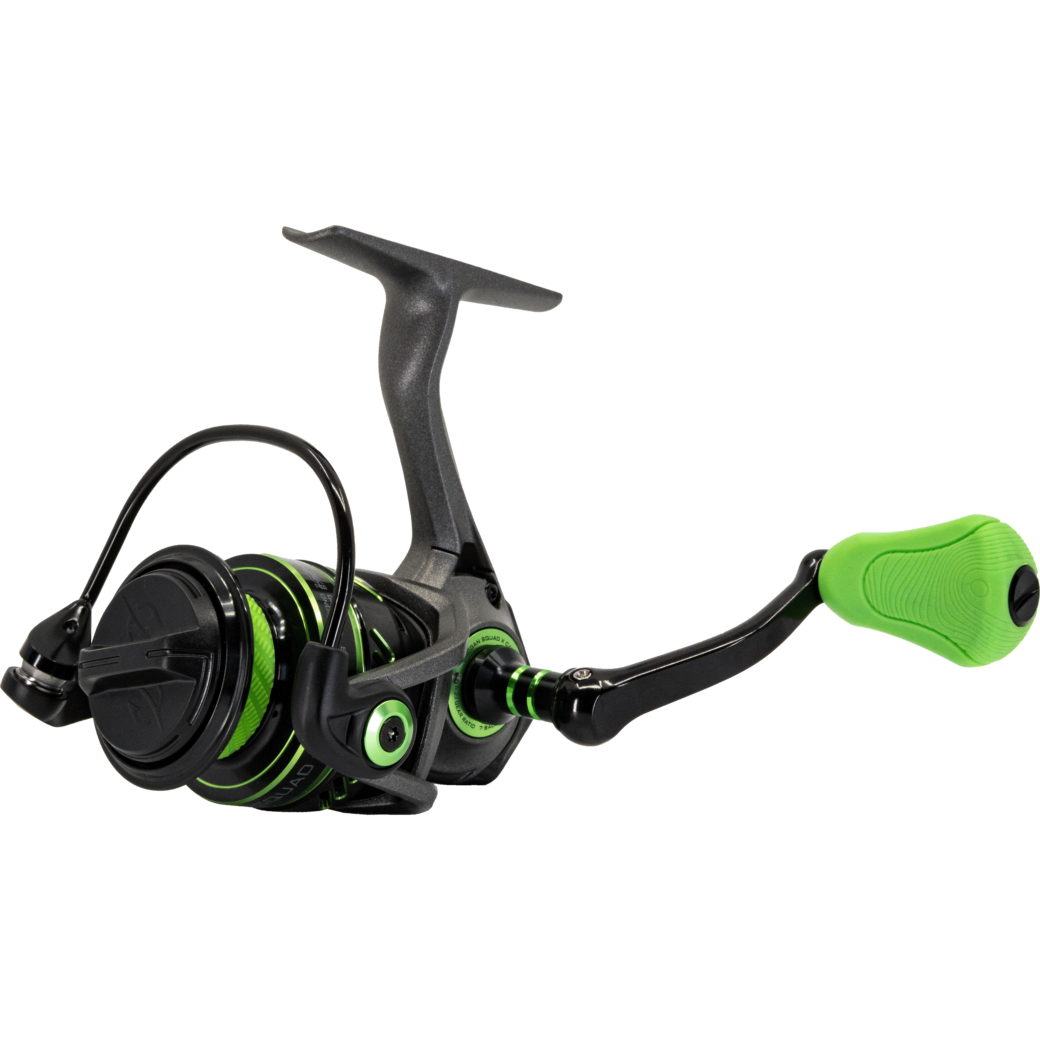 favorite fishing googan spinning combo gsq662m20 Squad Green Series Rod Micro/Light, 7ft Hard baits Spinning Combo Googan Squad Rods
