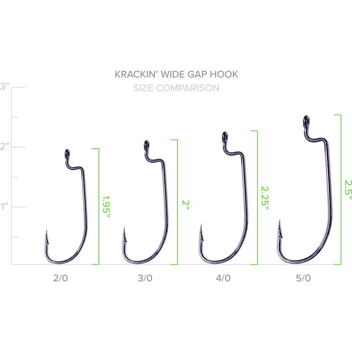 Krackin' Wide Gap Hook