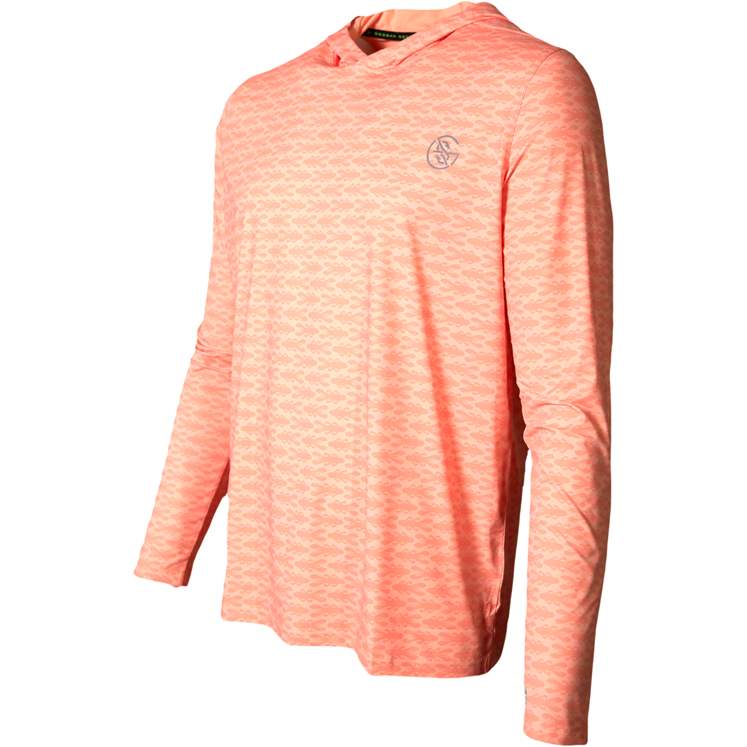 Louis Vuitton Hooded T-Shirt Light Pink. Size M0