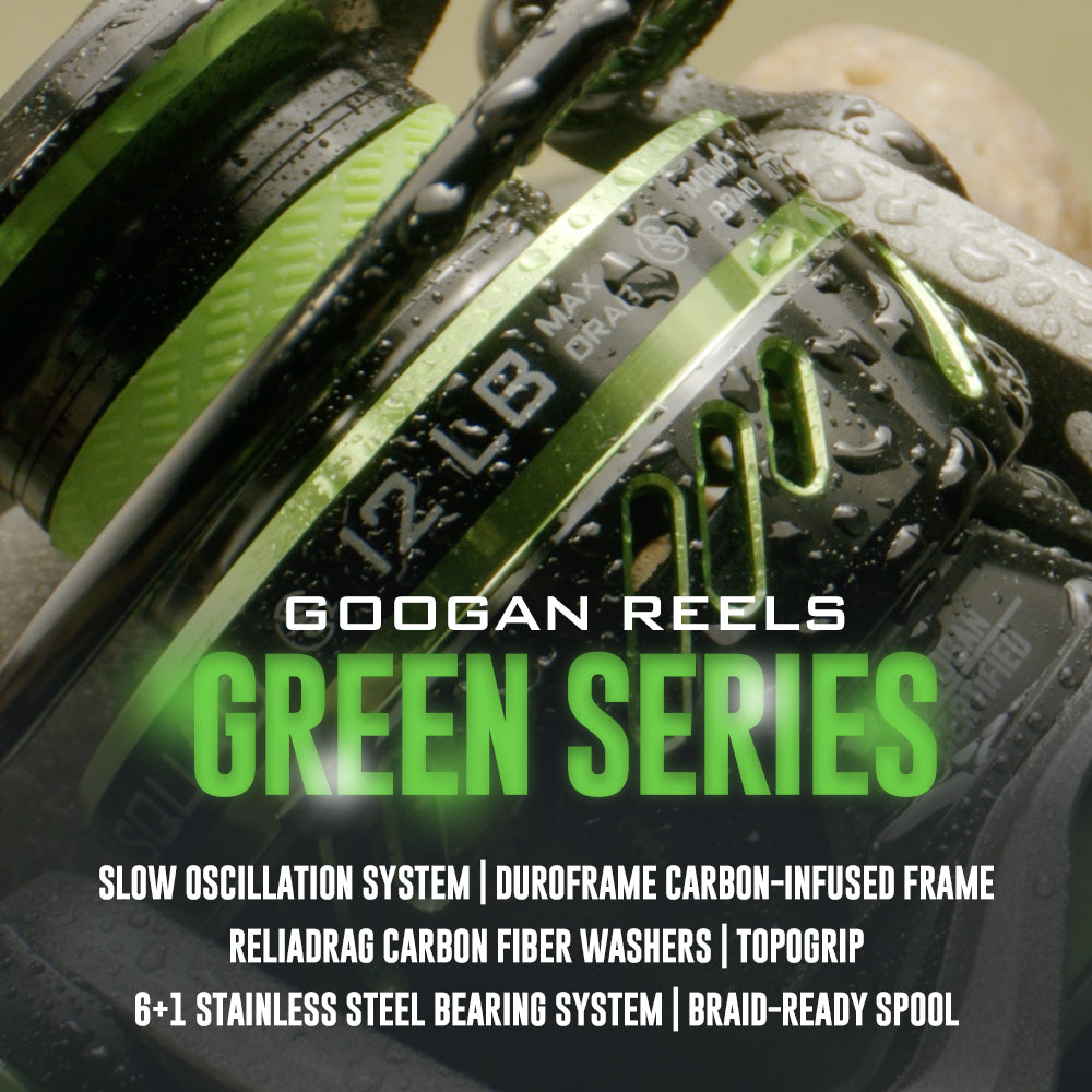 Green Series 2500 Spinning Reel Googan Squad
