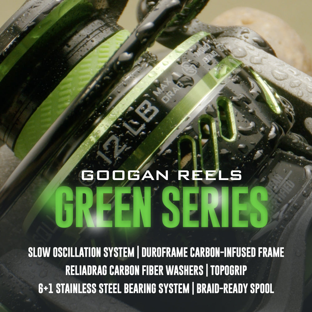 Googan Squad Green Series 2500 Spinning Reel