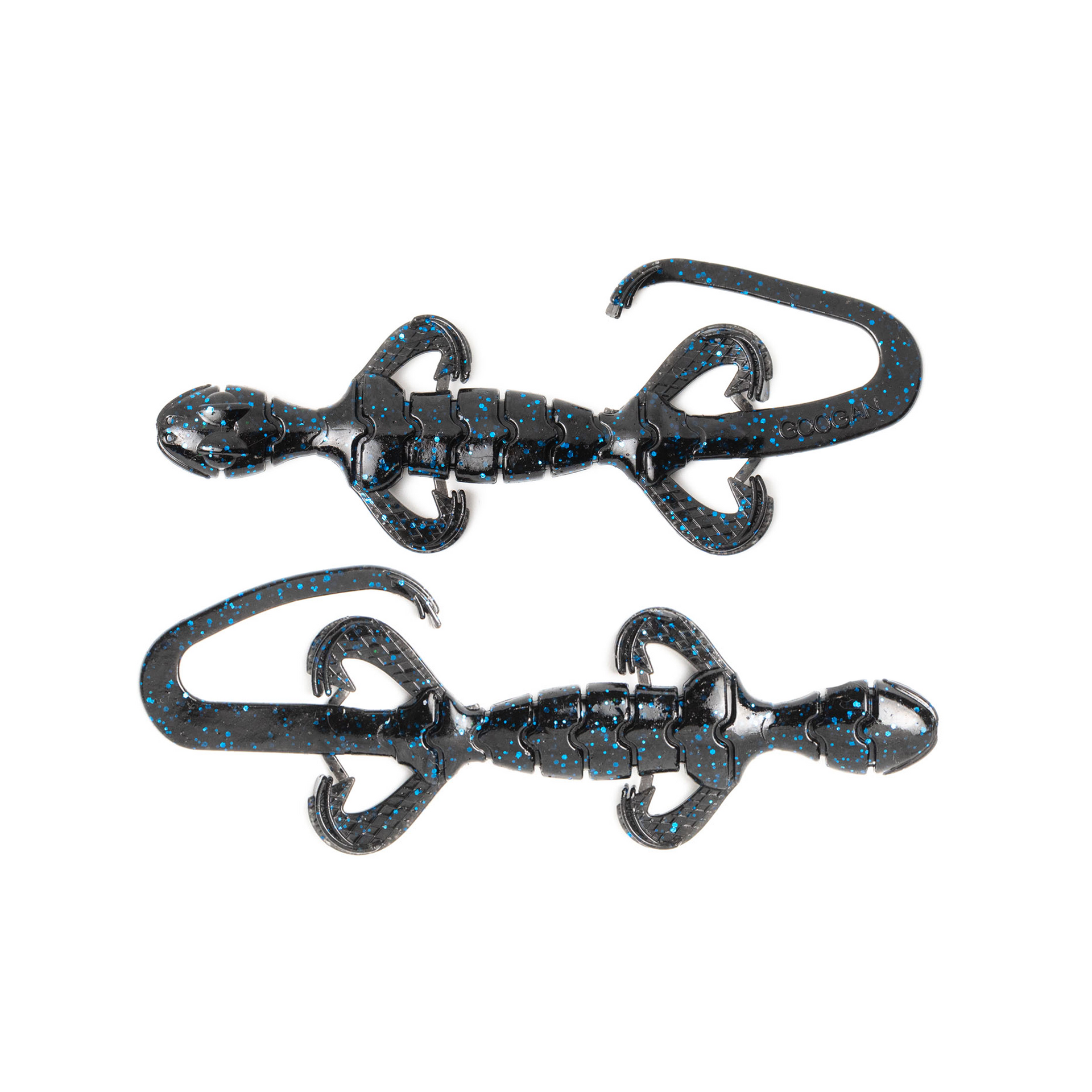 Googan Baits Slizzard Black Blue Flake