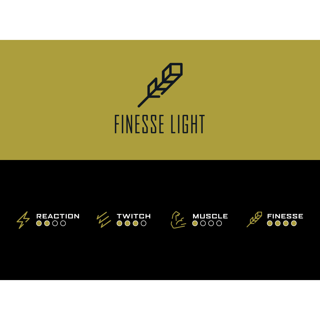 Gold Series Finesse Light Spinning Rod